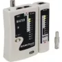 Tester per cavi Basetech BT-200 BT-200 adatto per RJ-45, RJ-11, BNC