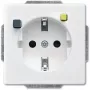 Presa Busch-Jaeger 3120 EUCB-84 CEE 7/3 2P+E 230 V 16 A bianco IP20