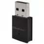 Adattatore mini USB Wi-Fi wireless compatto QOLTEC 57007 – Single-Band 2,4 GHz, fino a 150 Mbit/s, antenna interna
