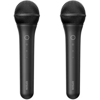Set di microfoni karaoke wireless Epson ELPKM01, nero