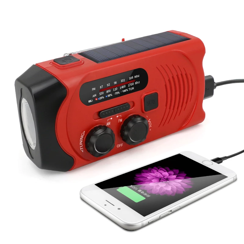Powerbank Denver SCR-2010 ioni di litio 2000 mAh rosso