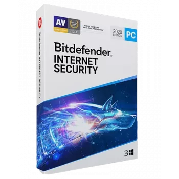 Bitdefender Internet Security | 3 PC | 1 anno | Solo EU