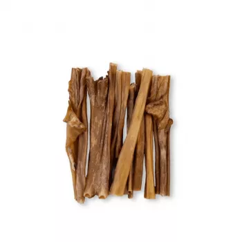 Snack per cani UNISZKI pelle di pecora 100 g — snack da masticare ipoallergenico di agnello, sacchetto 100 g, proteine 50,79 %, grassi 36,37 %
