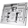 Waterblock per scheda grafica Alphacool Core RX 9070 XT Hellhound+ Transparent Chrome con backplate