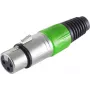 ShiverPeaks BASIC-S Accoppiatore XLR (femmina), verde (BS55022-G)