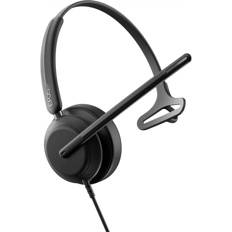 Epos IMPACT 730, headset mono, con filo, 3 microfoni digitali, tecnologia Super-Wideband