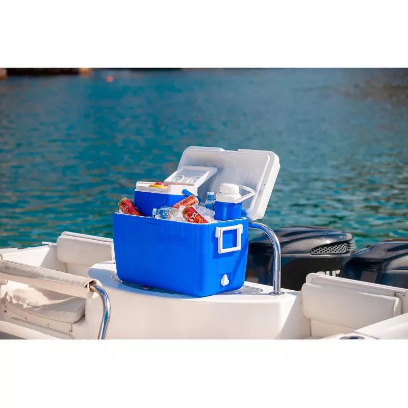 Coleman Cooler Combo, 45,7 l, 48 h, blu, bianco, poliuretano, 660 mm, 450 mm