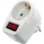 Presa AS Schwabe 45037 con interruttore integrato, singola, connettore maschio