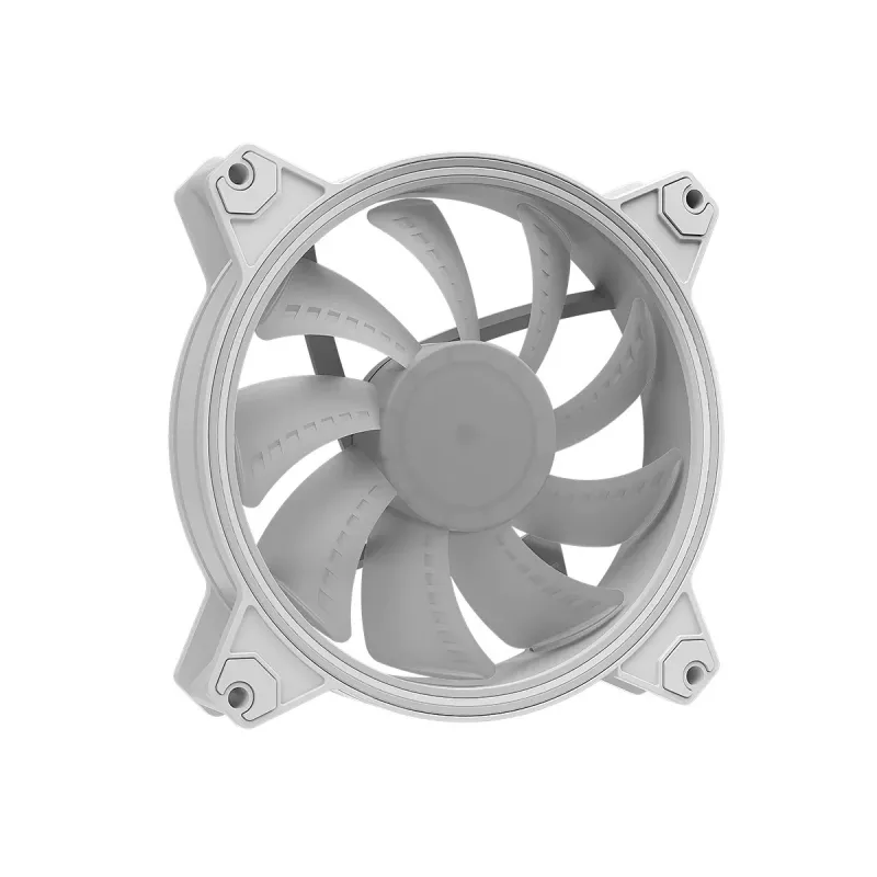 Ventola per case 120mm MODECOM VOLCANO APEX 120 ARGB bianca — ventola di raffreddamento ARGB 120mm