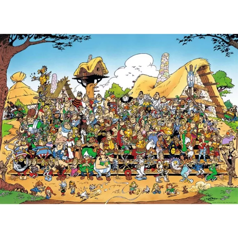 Puzzle Ravensburger 1000 pezzi Colour puzzle (cartoni animati) — larghezza 700 mm, età 14+