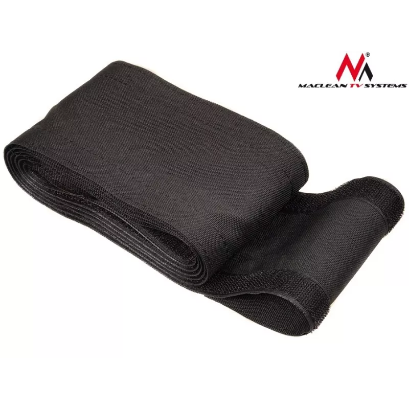 Guaina per cavi Maclean MCTV-677 B nero