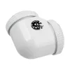 Adattatore 90° BitsPower per hardtube 16 mm OD su hardtube 16 mm OD, bianco