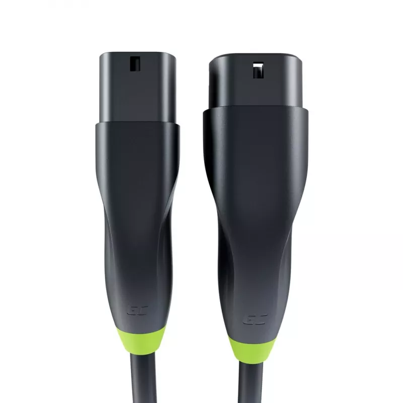 Cavo di ricarica Green Cell EVKABGC03 — Tipo 2, 5 m, 11 kW, per veicoli elettrici