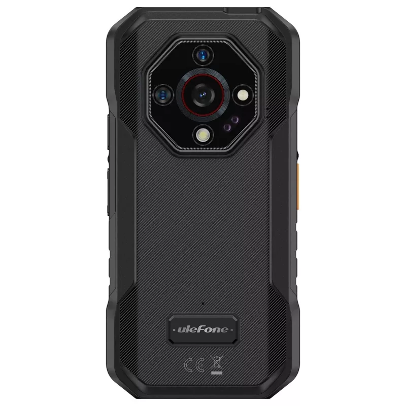 Ulefone Armor X32 UF-AX32/BK smartphone, 5,65 pollici, 6 GB RAM, 128 GB, Android 14, 5500 mAh, Future Black