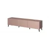 Mobile TV Cama RTV NOVA 186x40x48 rosa opaco