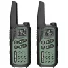 Ricetrasmettitore portatile Baofeng BF-T25E — 16 canali, 2×1400 mAh Li‑Ion, VOX, LCD, verde, set da 2