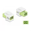 Modulo Keystone SC Simplex connettore femmina su SC Simplex connettore femmina DeLOCK 86813