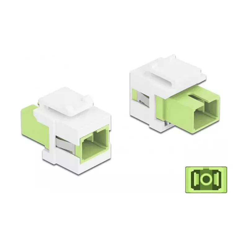 Modulo Keystone SC Simplex connettore femmina su SC Simplex connettore femmina DeLOCK 86813