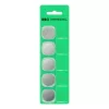 Batteria a bottone Green Cell CR2032 3V — confezione da 5