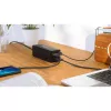 Caricabatterie USB Akyga Charge Brick AK-CH-17 65 W, 2 x USB-C PD + 2 x USB-A QC 4+, nero