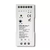 Alimentatore per guida DIN Qoltec | 40W | 24V | 1.67A | bianco | sottile
