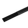 Canalina copricavi in alluminio MACLEAN MC-814 B nera — copricavi