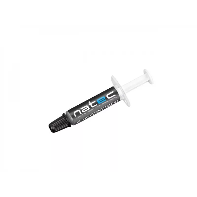 Pasta termoconduttiva NATEC Husky Pack NPT-1581, conduttività termica 4,63 W/m·K, grigio, -30–280 °C, 10 pezzi