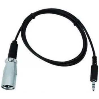 Adattatore DMX EUROLITE — 1x jack 3,5 mm su 1x connettore maschio XLR