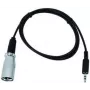 Adattatore DMX EUROLITE — 1x jack 3,5 mm su 1x connettore maschio XLR