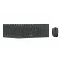 Logitech MK235 set tastiera e mouse wireless durevole in grigio