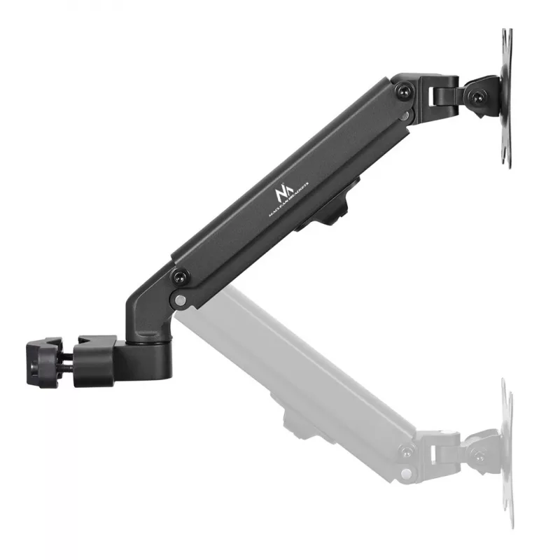 Supporto per monitor per tubo / asta 28-60 mm Maclean, 17-27'', max 7 kg, molla a gas, MC-459