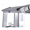Scaletta Krause 126030 — alluminio 3 gradini, altezza massima 65 cm, 6,1 kg, larghezza 500 mm