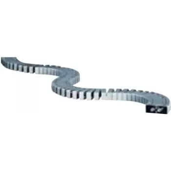 Bachmann Kabel Snake FLEX II – guaina flessibile per cavi – 1 m – argento
