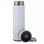 Extralink Smart Travel Mug bianco, tazza termica con indicatore di temperatura