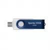 Chiavetta USB Patriot Memory 64 GB Dual USB A+C PS64GX550AAD bianco blu