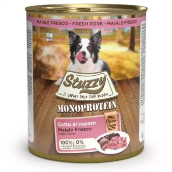 STUZZY Monoprotein maiale - cibo umido per cani - 800 g