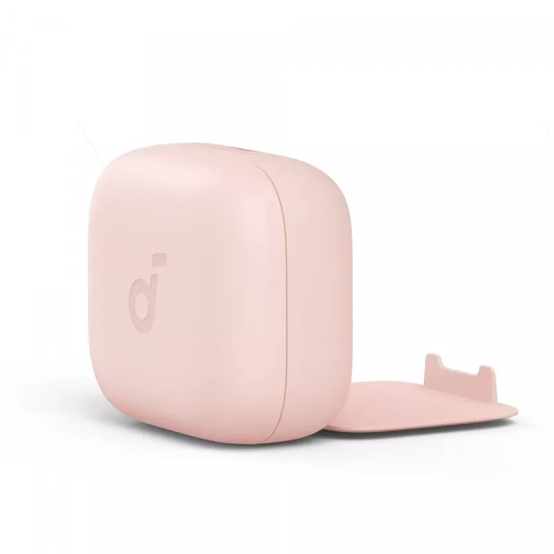 Headset Anker P30i headset wireless in-ear per chiamate e musica, USB Type-C, Bluetooth, rosa chiaro
