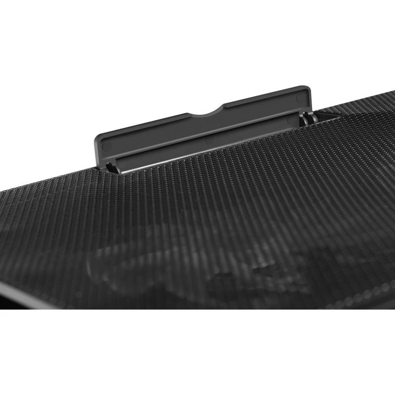 Base di raffreddamento per notebook DEFENDER NS-510 con 2 ventole, 2 porte USB e illuminazione RGB