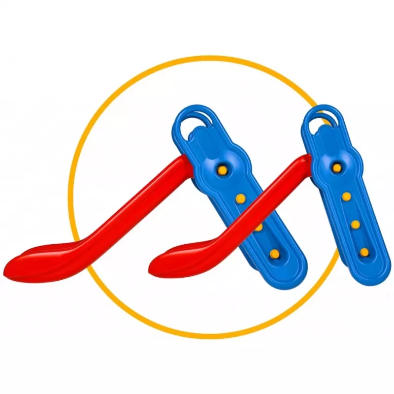 Scivolo Fun-Slide (rosso/blu)