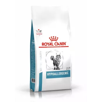 Cibo secco per gatti Royal Canin Hypoallergenic 400 g — dieta veterinaria per gatti adulti con intolleranze alimentari, gusto pollame