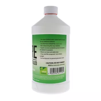 Liquido refrigerante XSPC Pure Coolant 1 L, verde UV-reattivo, per sistemi di raffreddamento a liquido PC