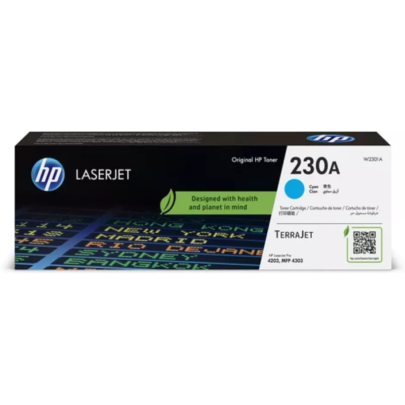 HP W2301A materiale di consumo per stampante ciano