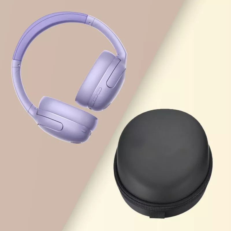 Cuffie MANTA HDP1001PU Rytmo Elegance viola over-ear con filo, modello HDP1001PU