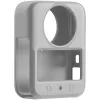 Custodia in silicone con protezione obiettivo PULUZ DJI Osmo 360 (grigio)