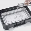Griglia elettrica da tavolo SEVERIN PG 8593, 2000 W, griglia rettangolare, nero
