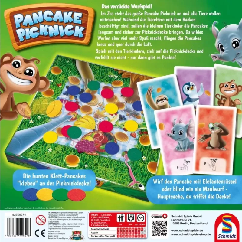 Pancake Picknick, gioco da tavolo