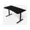 Scrivania gaming Arozzi Arena Medium ARENA-MEDIUM-PBK, 140 x 75,5 cm, tappetino in microfibra su tutta la superficie, Pure Black