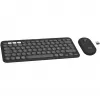 Logitech Pebble 2 Combo Tastiera e mouse wireless QWERTZ tedesco grafite