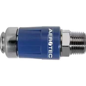 Innesto rapido di sicurezza Aerotec 2005303 — innesto a spina per sistemi ad aria compressa, 1 pezzo