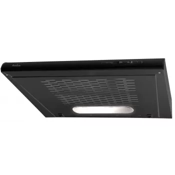 Cappa aspirante da incasso AMICA OSC6212B, 600 mm, portata massima aspirazione 163 m³/h, filtro antigrasso in alluminio, LED, 3 velocità